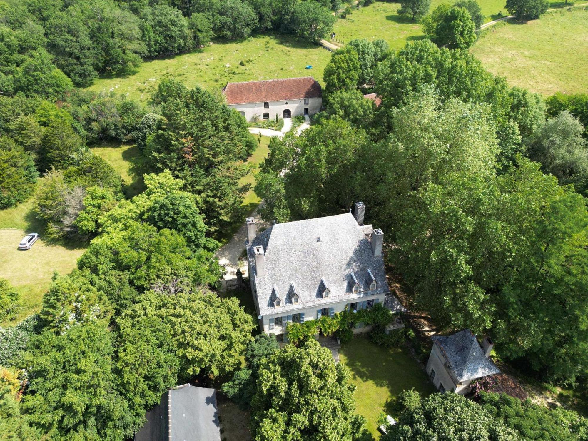 Chateau Mas De Pradie B&B Garden View Room Foissac  Bagian luar foto